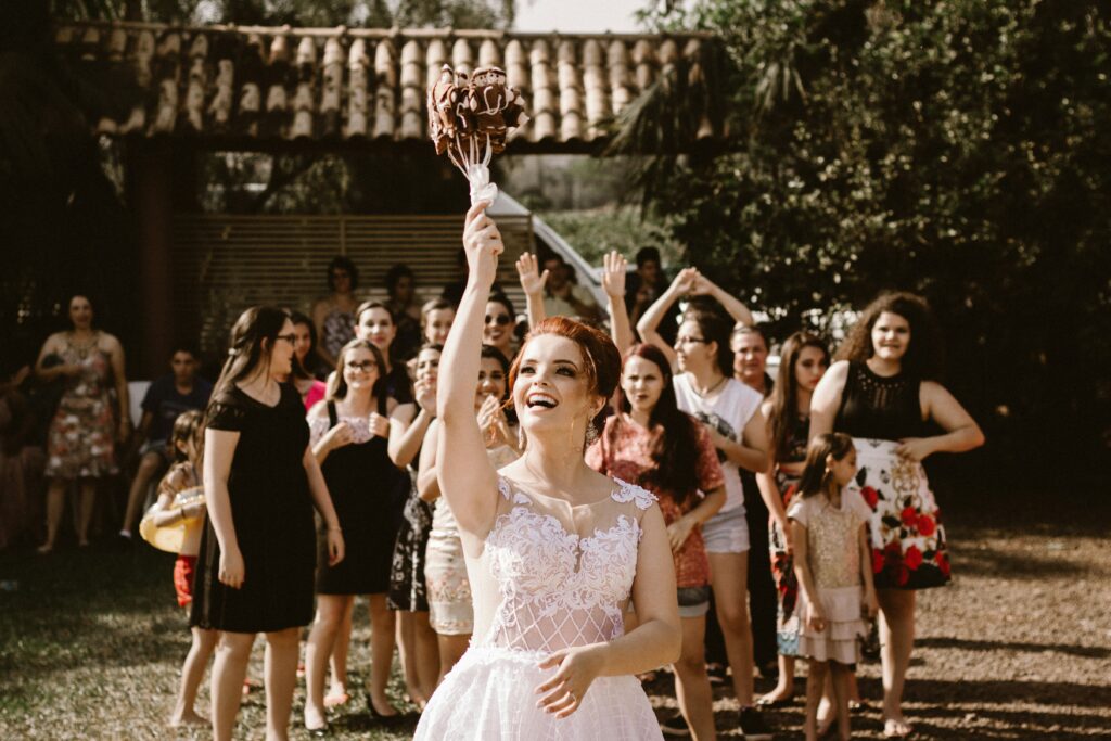 lancé de bouquet